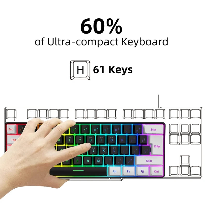 Gaming Keyboard Comfortable Operation Feeling Input Dedicated Media Keys Keypad Water Resistant Gaming Keyboard